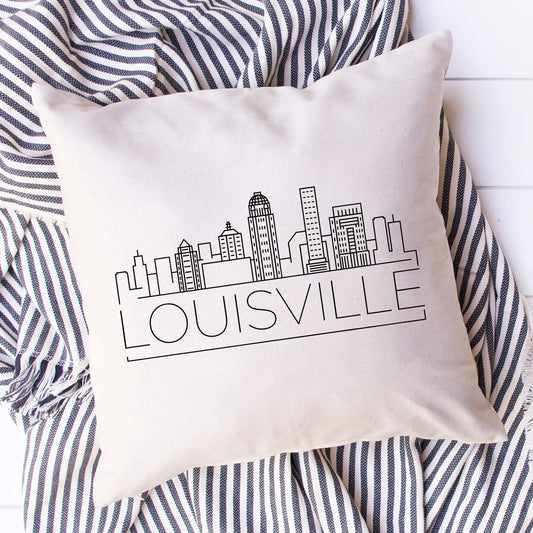 Louisville Skyline Pillow Cover