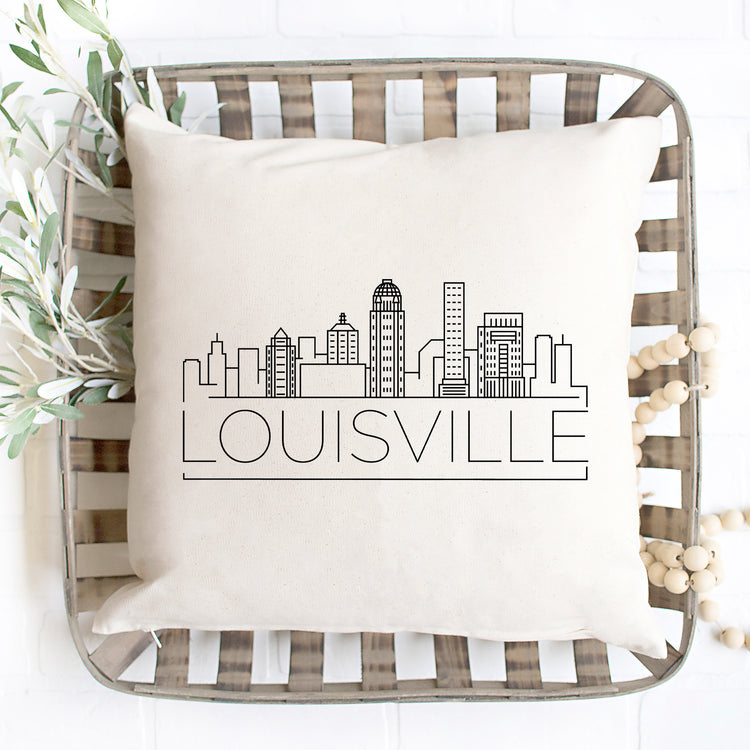 Louisville Skyline Pillow Cover