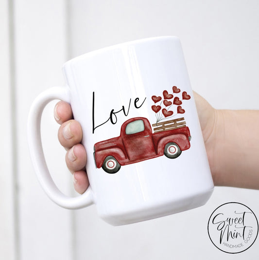 Love Truck - Valentines Day Mug