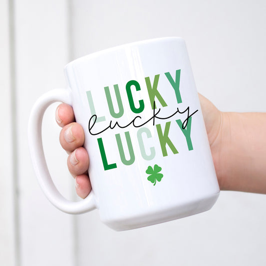 Lucky Lucky Lucky Shamrock - St. Patrick's Day