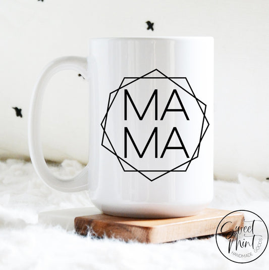 Mama Geometric Mug