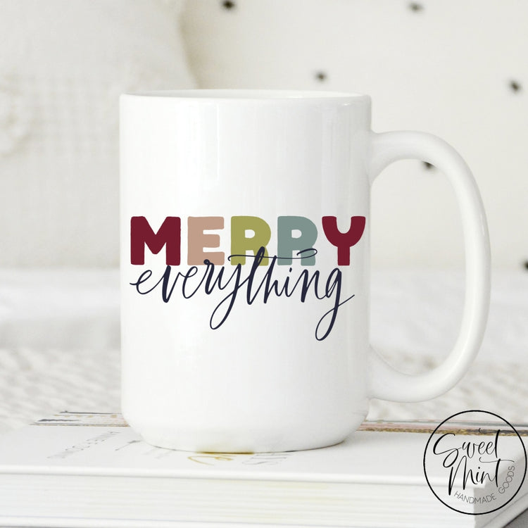 Merry Everything Colorful Mug