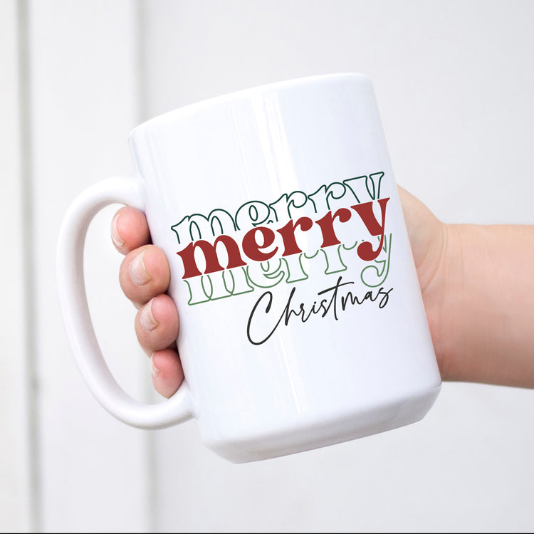 Merry Merry Merry Christmas Mug