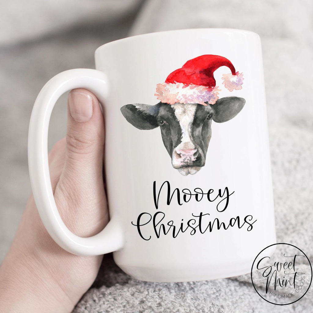 Mooey Christmas Cow Mug