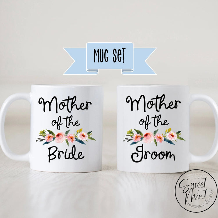 Mother Of The Bride & Groom Mug Set