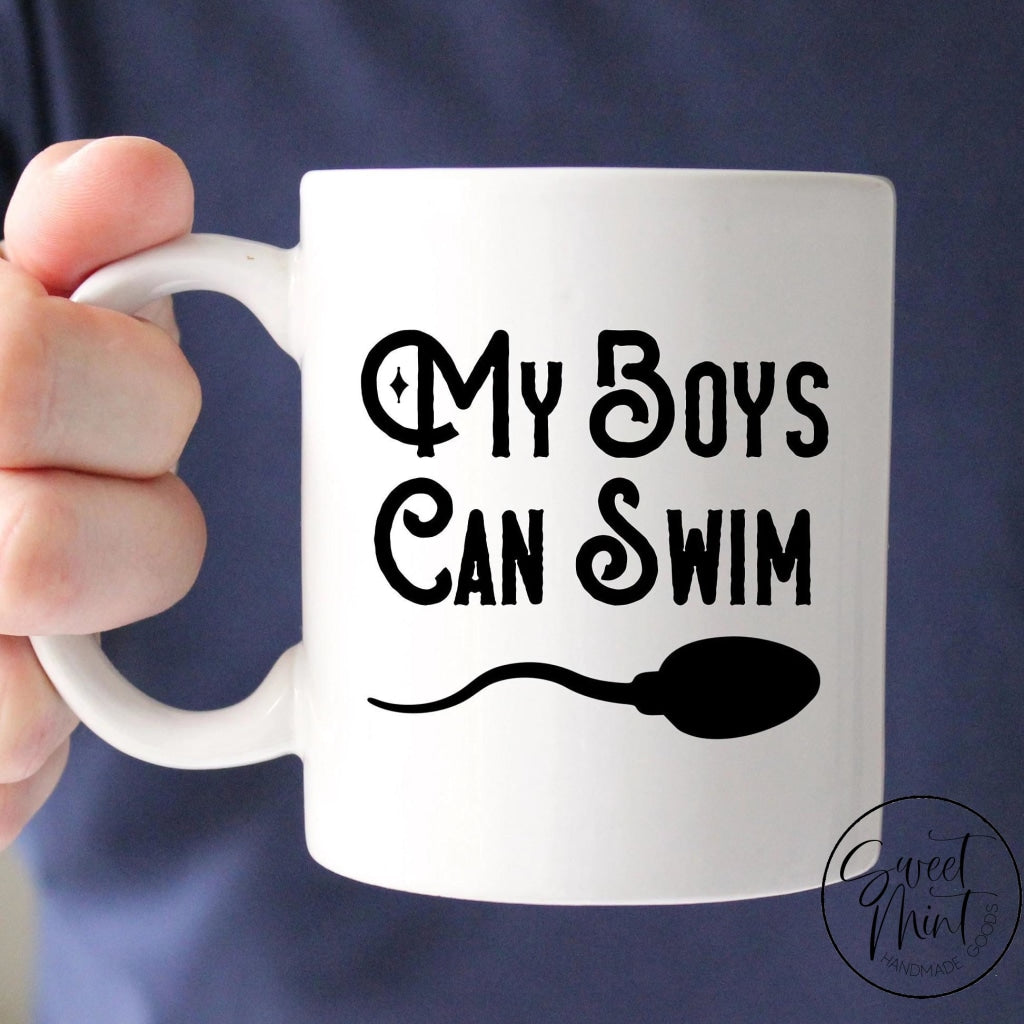 My Boys Can Swim Mug