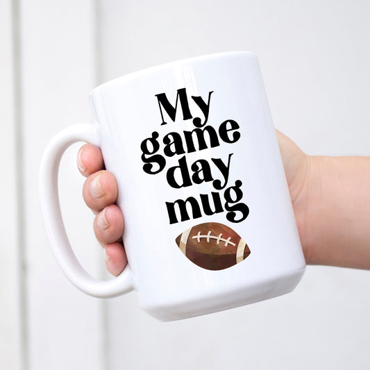 My Game Day Football Mug