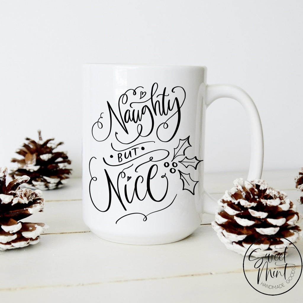 Naughty But Nice Christmas Mug