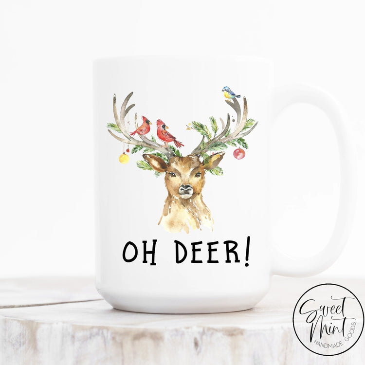 Oh Deer Christmas Mug