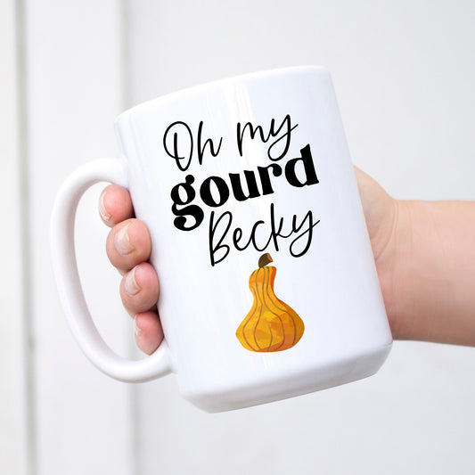 Oh My Gourd Becky Mug