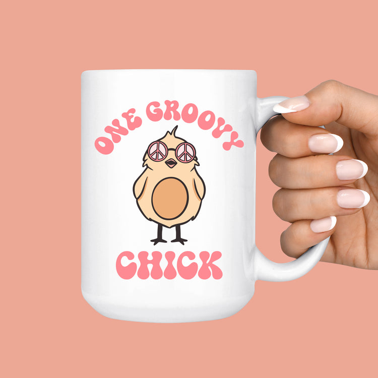 One Groovy Chick Easter Mug Mug