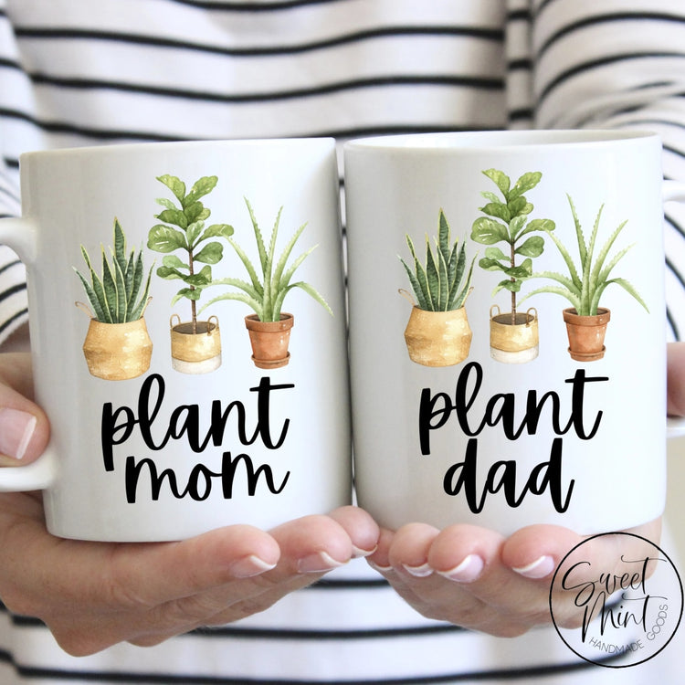 Plant Mom & Dad Mug