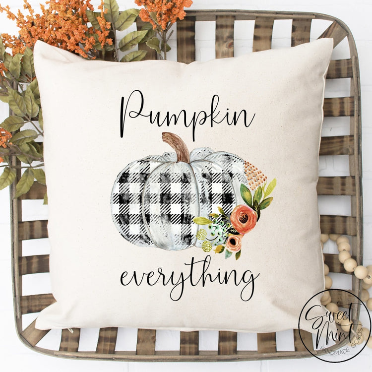 Pumpkin Everything Pillow Cover - 16 X