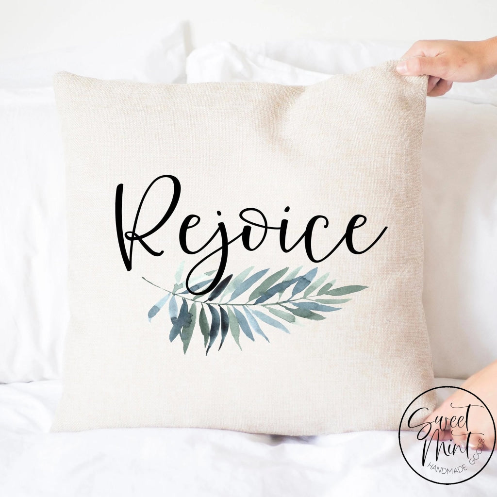 Rejoice Pillow Cover Easter - 16X16