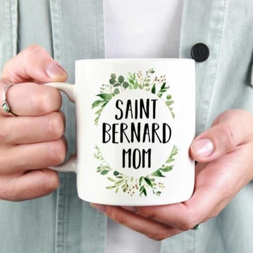 Saint Bernard Mom Mug