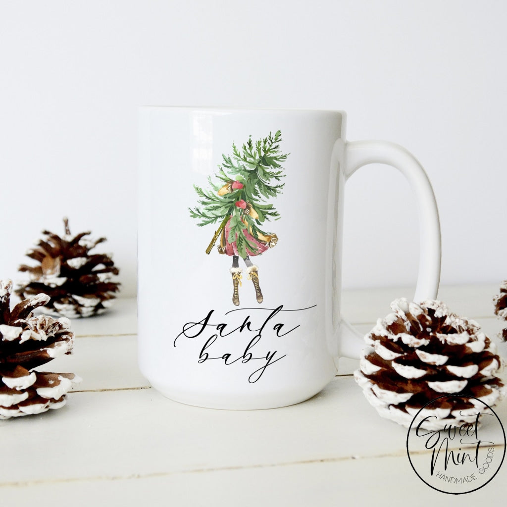 Santa Baby Christmas Mug