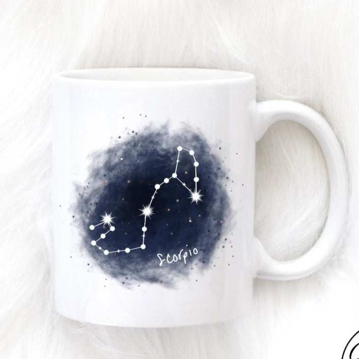 Scorpio Zodiac Mug Constellation