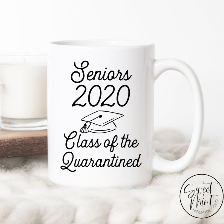 Seniors 2020 Class Of The Quarantined Graduation Gift Mug