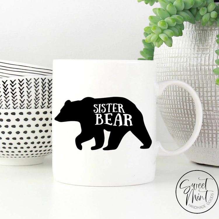 Sister Bear Mug Gift For