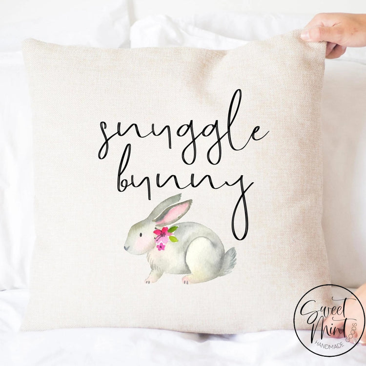 Snuggle Bunny Pillow Cover - Rabbit 16X16