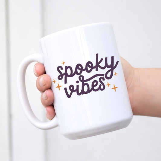 Spooky Vibes Purple Mug