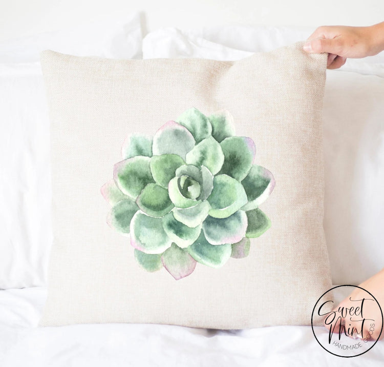 Succulent Pillow Cover - 16X16