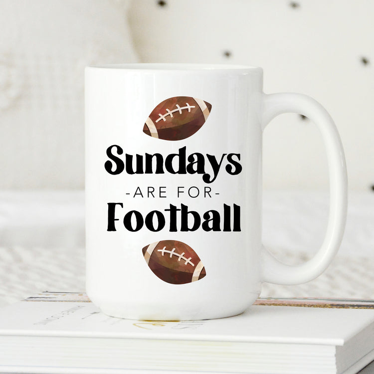Sundays are for football Mug