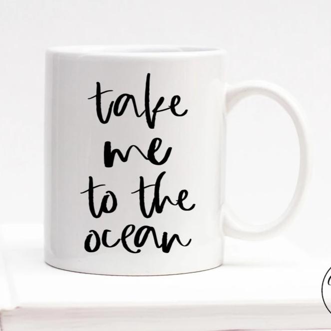Take Me To The Ocean Mug