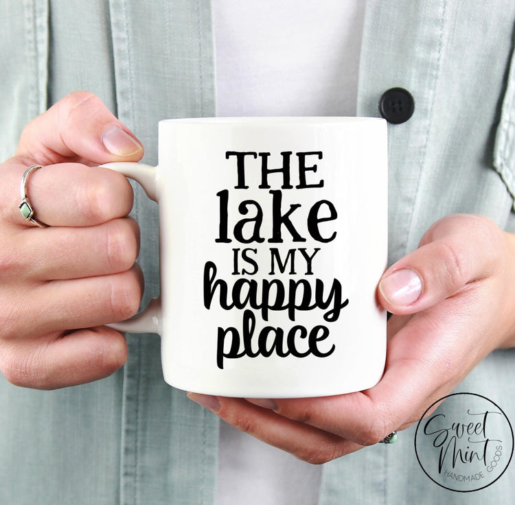 The Lake Is My Happy Place Mug