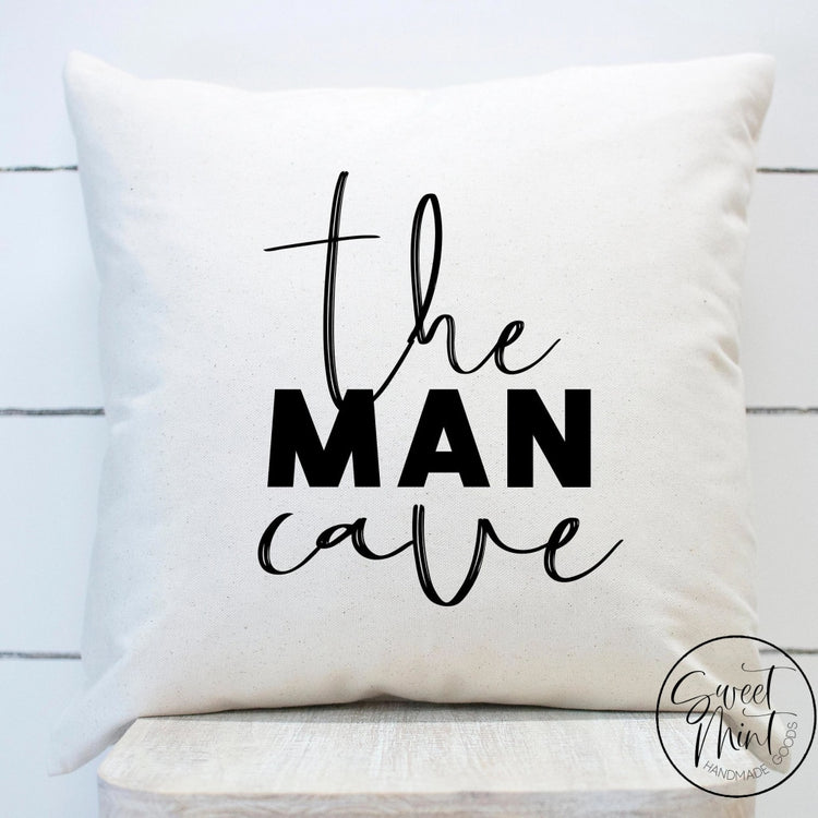 The Man Cave Pillow Cover - 16X16