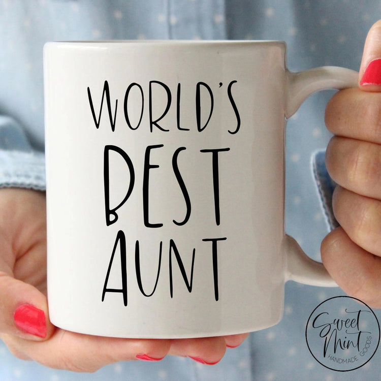 Worlds Best Aunt Mug