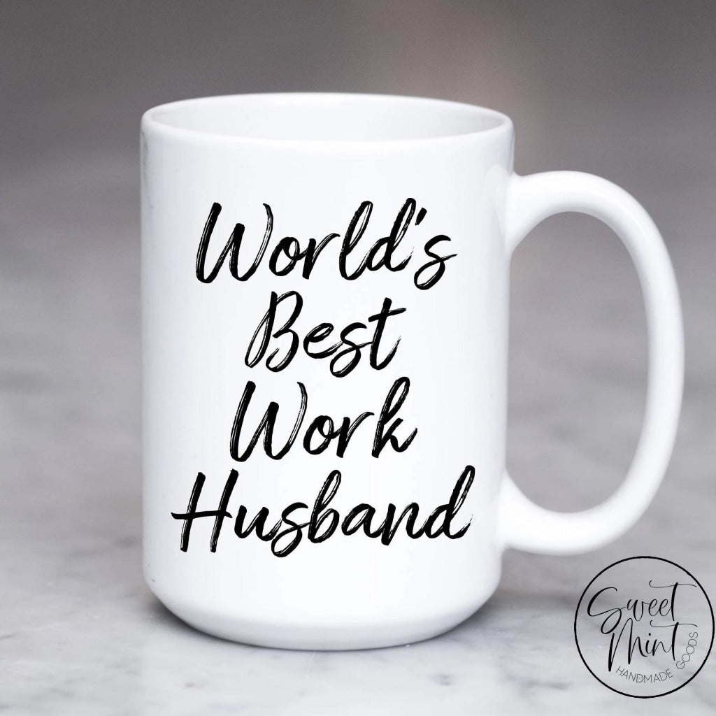 Worlds Best Work Husband Mug